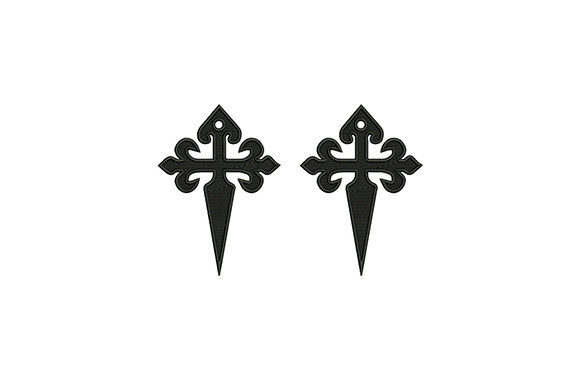 Black Flower Cross: A Designer's Review for Branded Merch