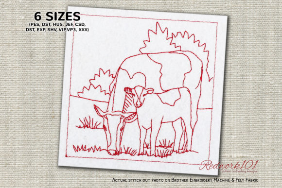 Cow with Calf in the Field: A Boutique Review