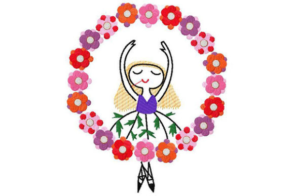 Dancing Ballerina with Floral Crown: A Designer's Review
