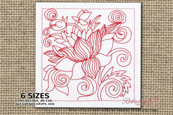 Lotus Redwork: A Designer’s Review for Summer Projects