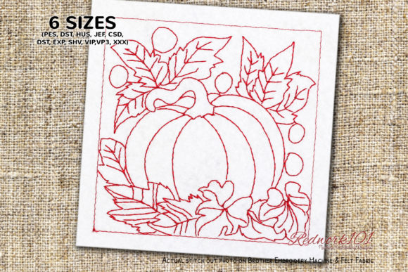 Pumpkin Vegetable with Green Leaves Design Review