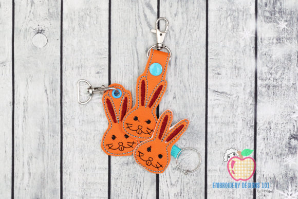Review: Long Ear Bunny ITH Snaptab Keyfob Design