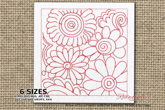 Reviewing Seamless Flower Pattern Lineart