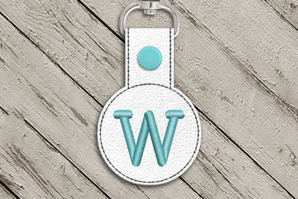 Reviewing the Letter W Round Key Fob Applique